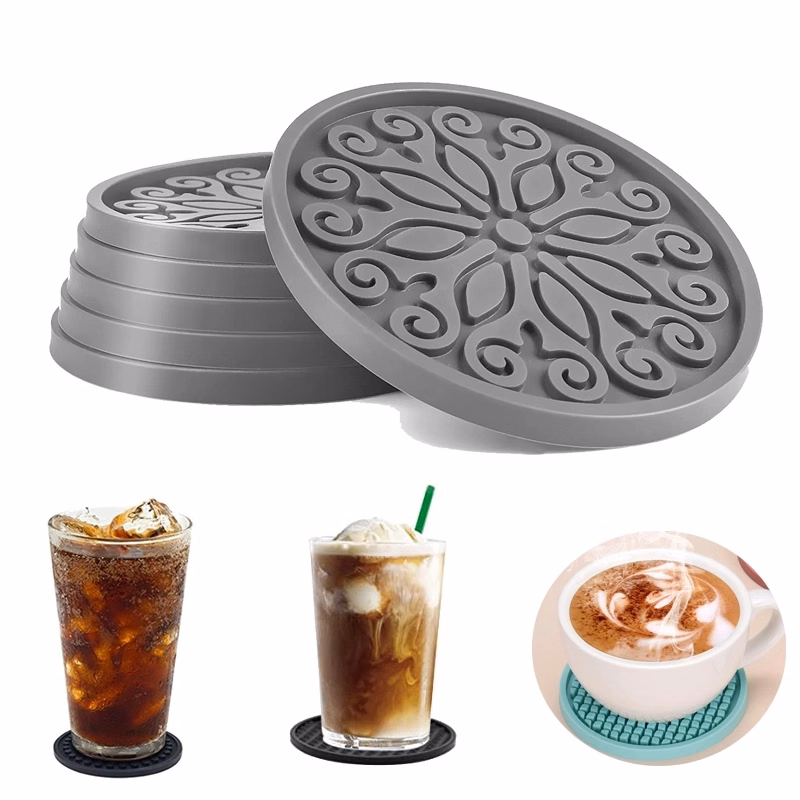Eco-friendly PVC coaster Printed With Your Logo