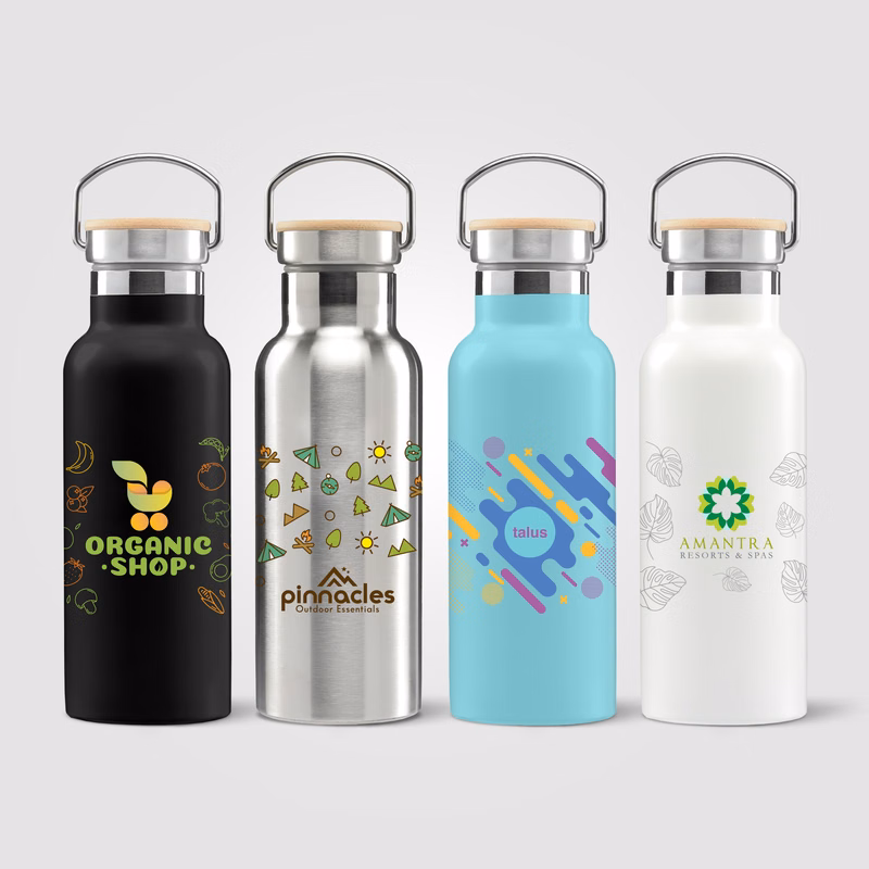Oahu - 16 oz. Double-Wall Stainless Canteen Bottle