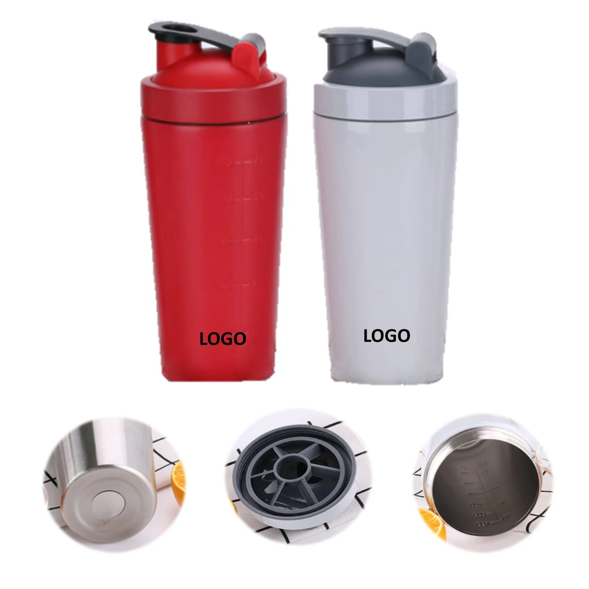 Double Wall 18 Oz. 26 Oz. Shaker Cup Sports Tumbler 1