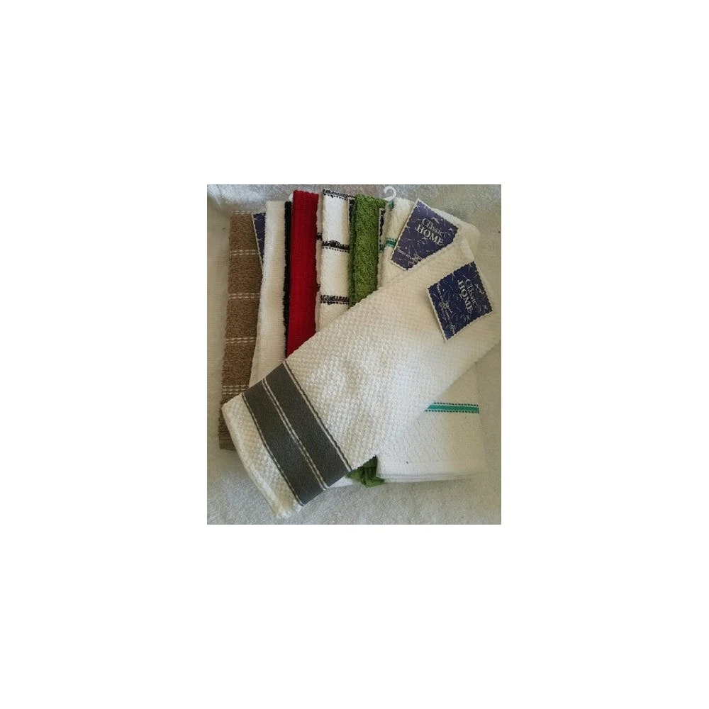 Yarn Dyed Kitchen Towels - Assorted 15" x 25" 1