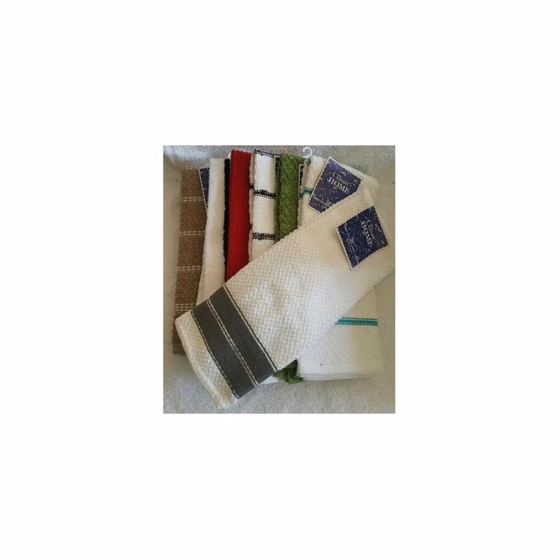 Yarn Dyed Kitchen Towels - Assorted 15" x 25"