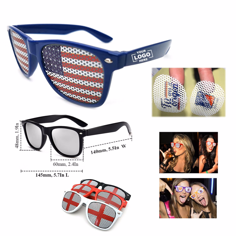 Free Style Sticker Pinhole Sunglasses
