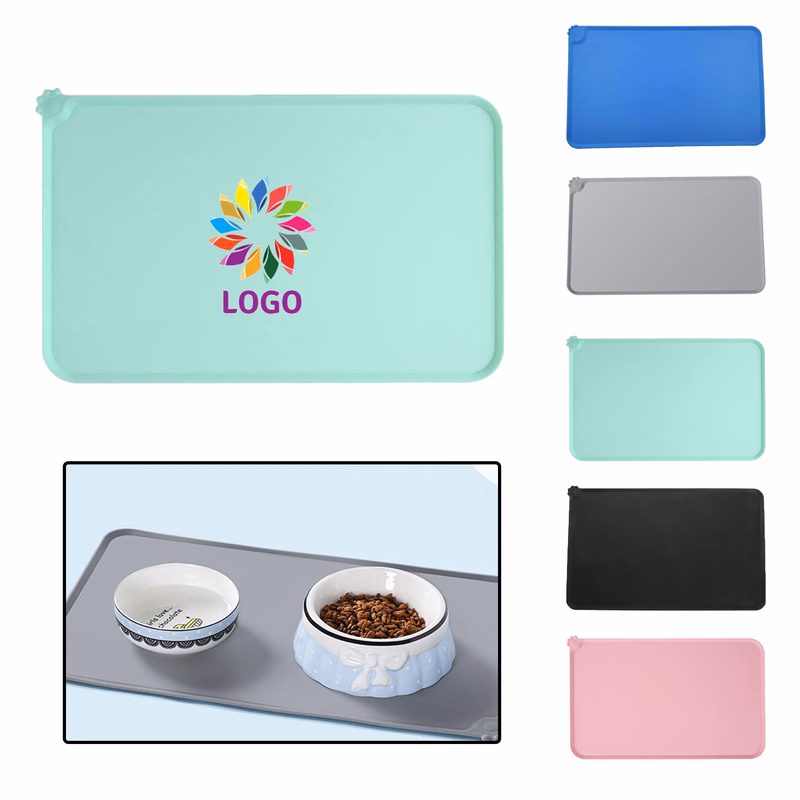 Multicolor Silicone Pet Placemats