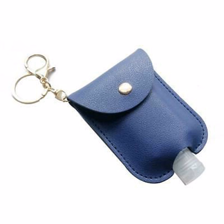 PU Leather Hand Sanitizer Holder(Empty 30ml Bottle)