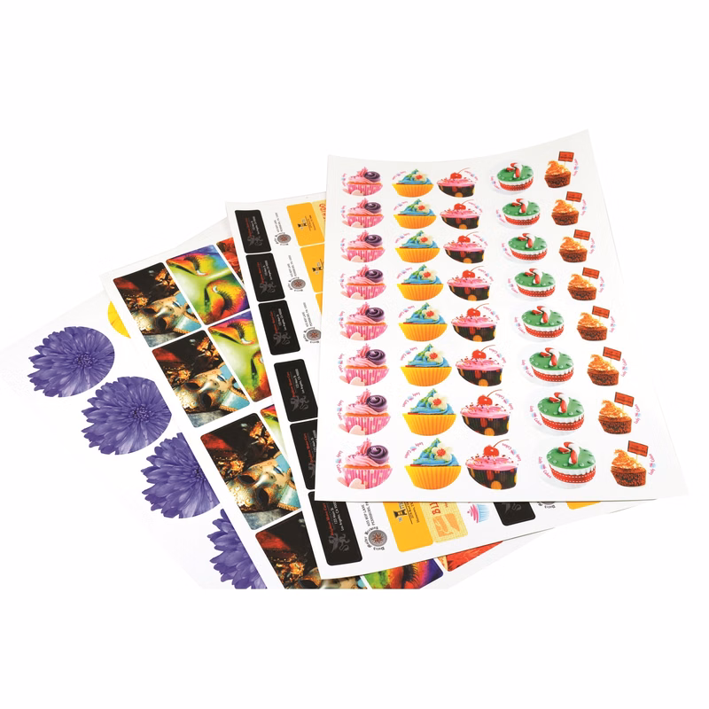 Sheet Stickers-1" x 2-5/8" Round Corner (60 per sheet)