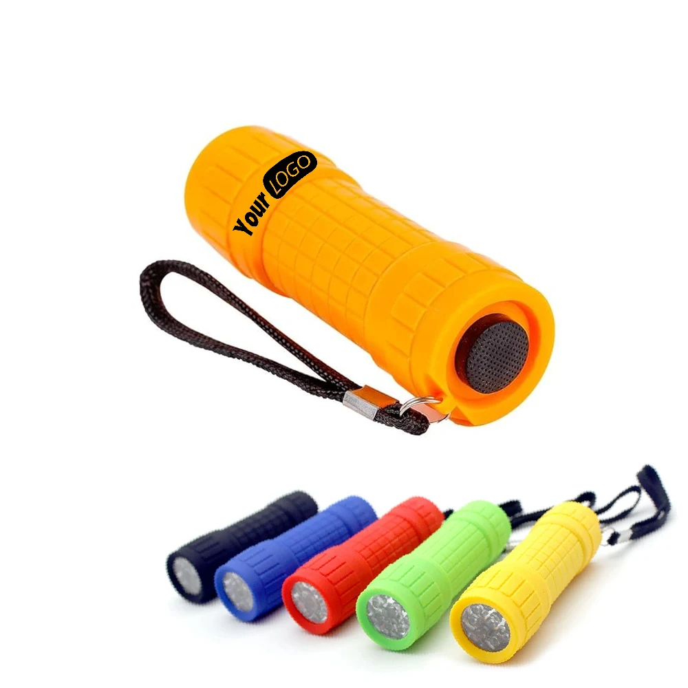 Small LED Flashlights With Strap 1