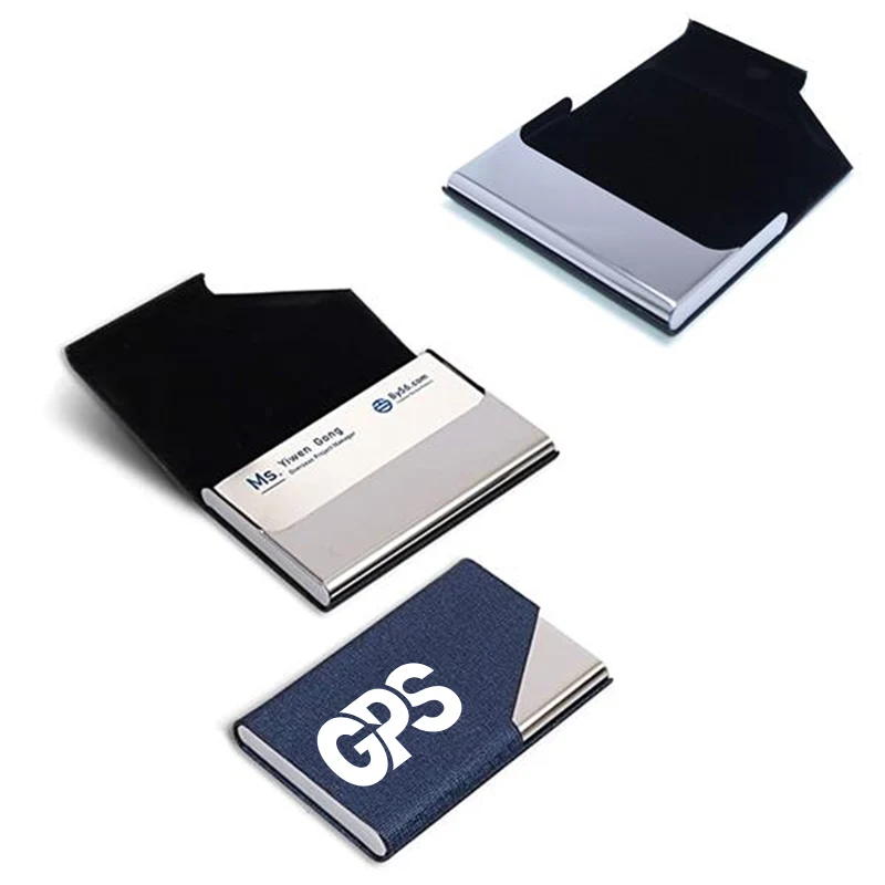 3 3/4 " Stainless Business Card Holder 1