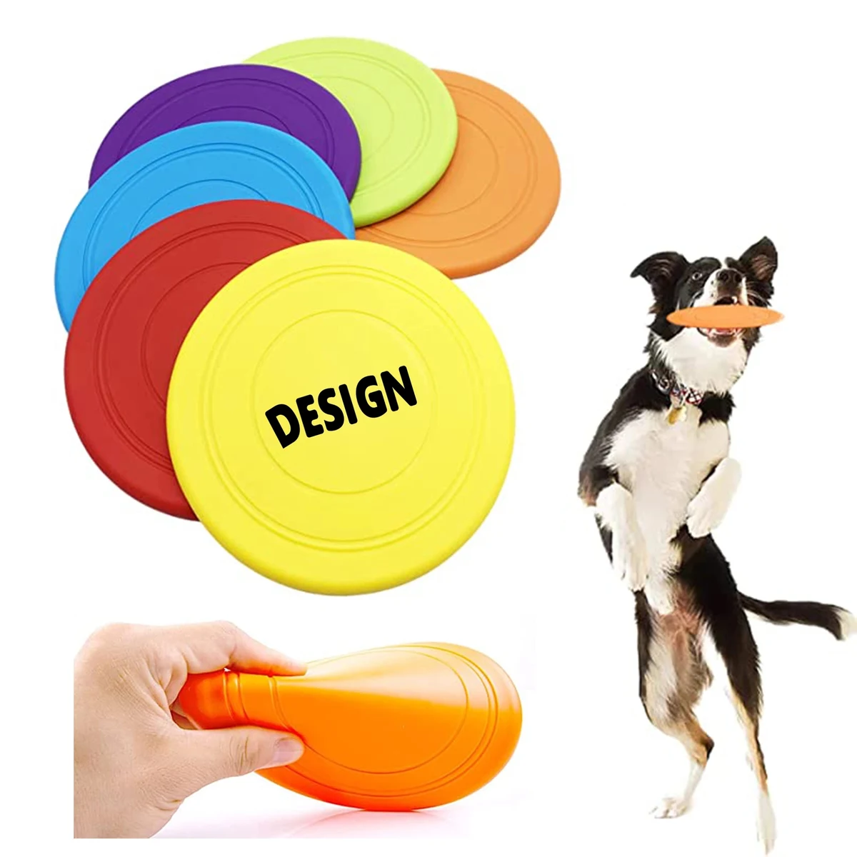 Soft Flying Disc Dog Training Toy 1