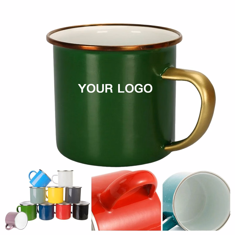 Stainless Steel Coffee Mug with Easy Grip Handle