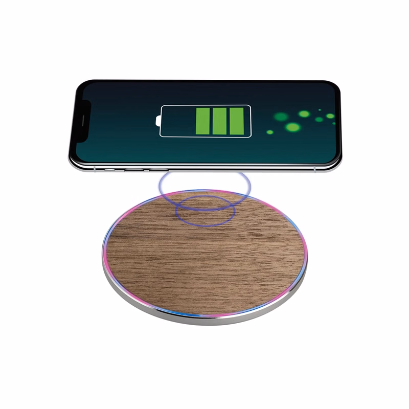 Chayes Walnut 15W Wireless Charge Pad