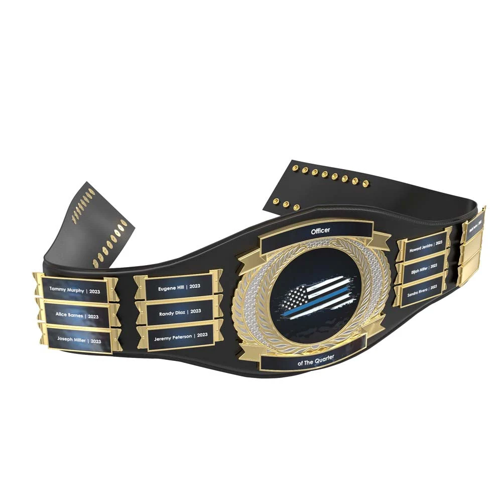 Championship Belt With Name Plates 1