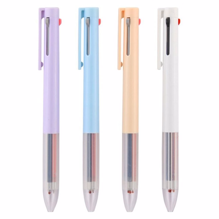 Efficient Press Three Color Neutral Pen
