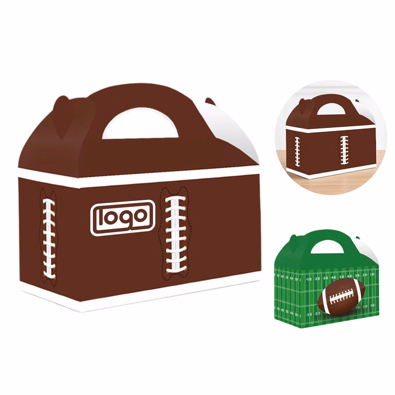 Football Themed Party Paper Box