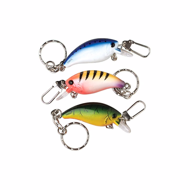 Fish Lure Keychains - Assorted
