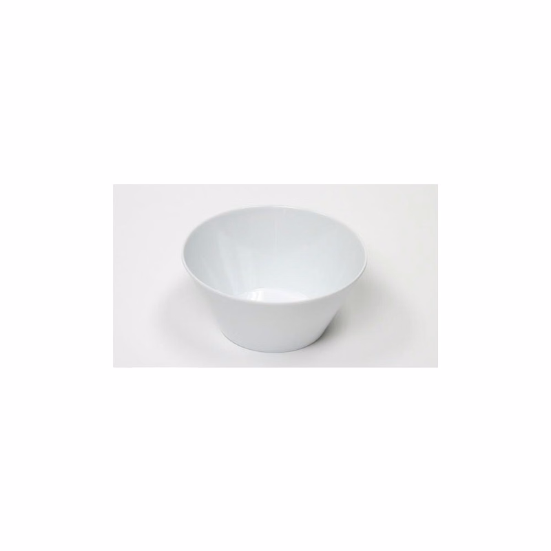 White Melamine Bowls - Round 20 oz 6"