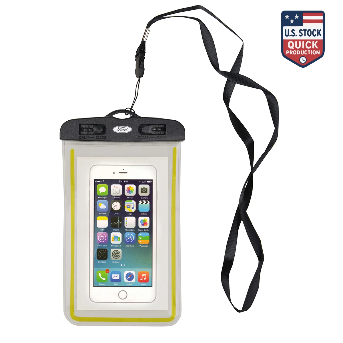 ClearView LoopMate Waterproof Phone Pouch with Lanyard 1