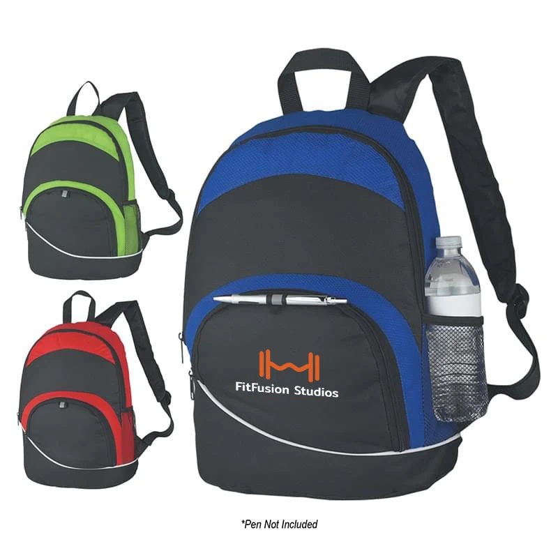 Sleek Curved Backpack 1