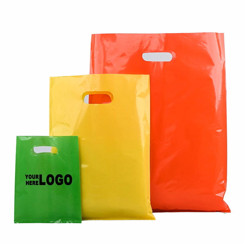 PE Die Cut Handle Shopping Bag