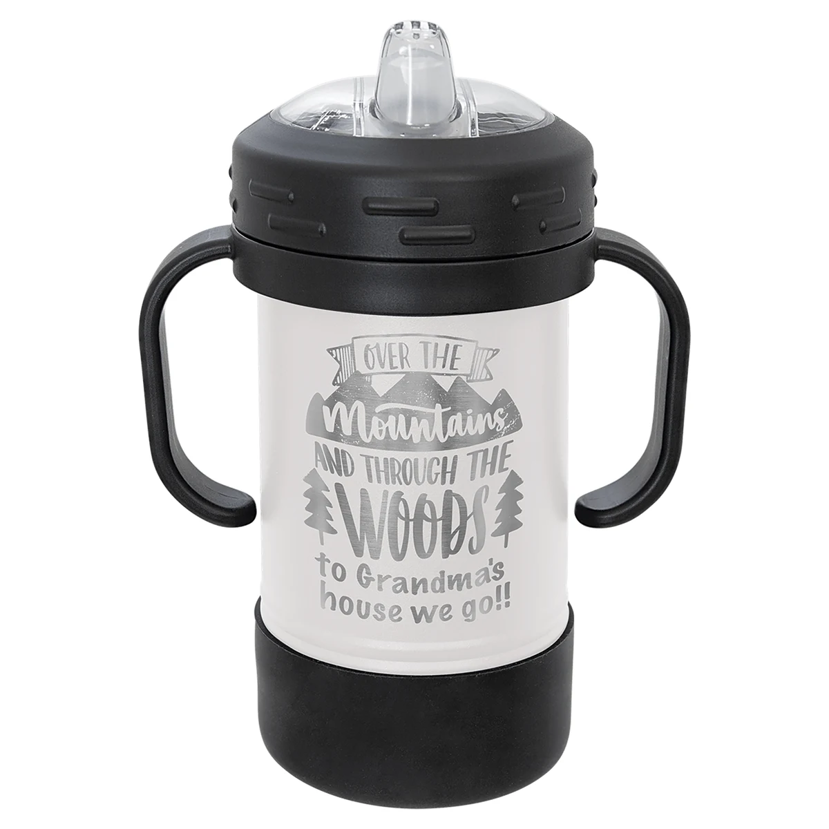 Polar Camel 10 oz. White Sippy Cup 1