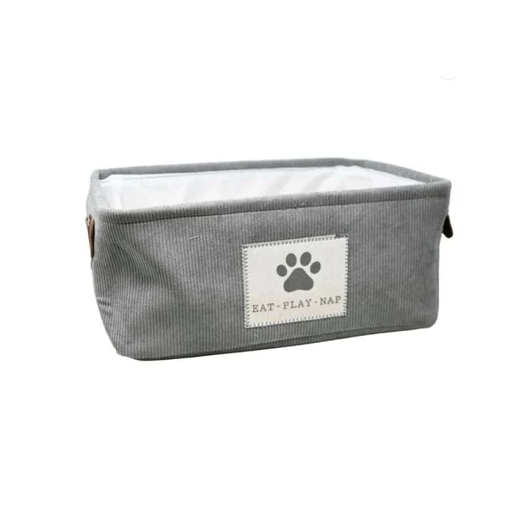 Pet Storage Bin - Gray 16" x 12" 1