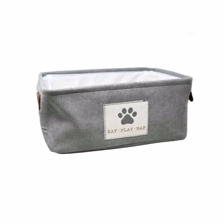 Pet Storage Bin - Gray 16" x 12"