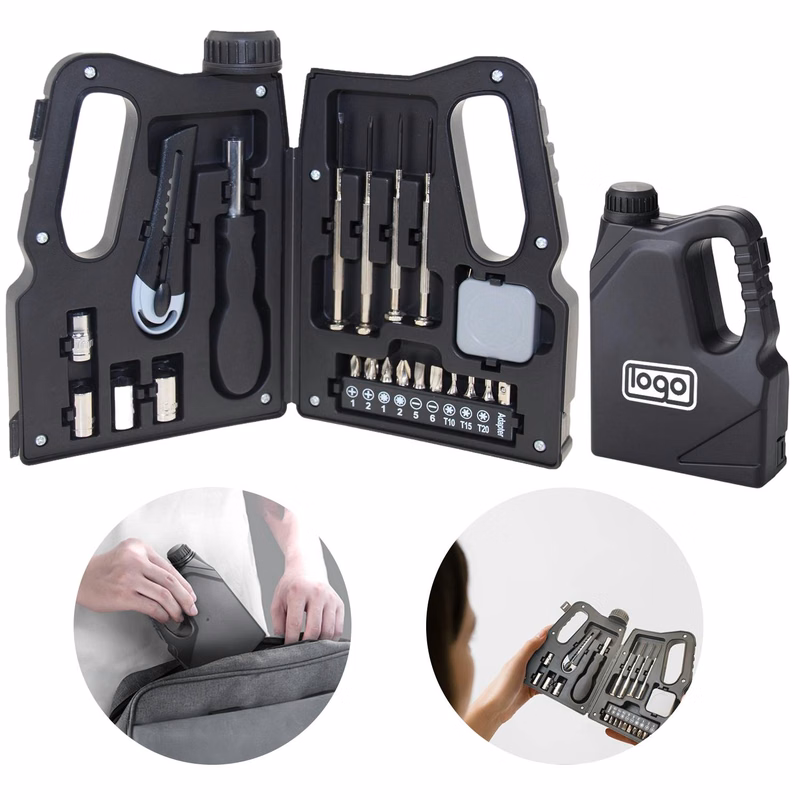 21-Piece Petrol Jug Shaped Multifunction Tool Set