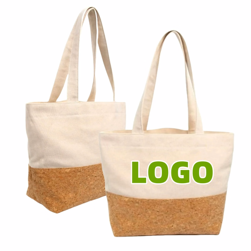 Spliced Cork Creative Eco-Friendly Canvas Bag