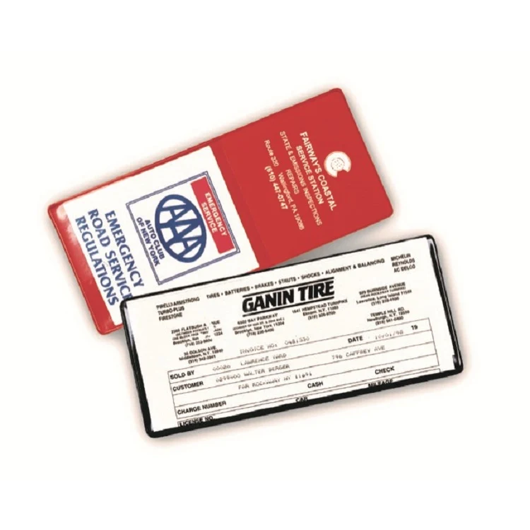 Lottery Ticket/Insurance Card Holder with Business Card Holder 1