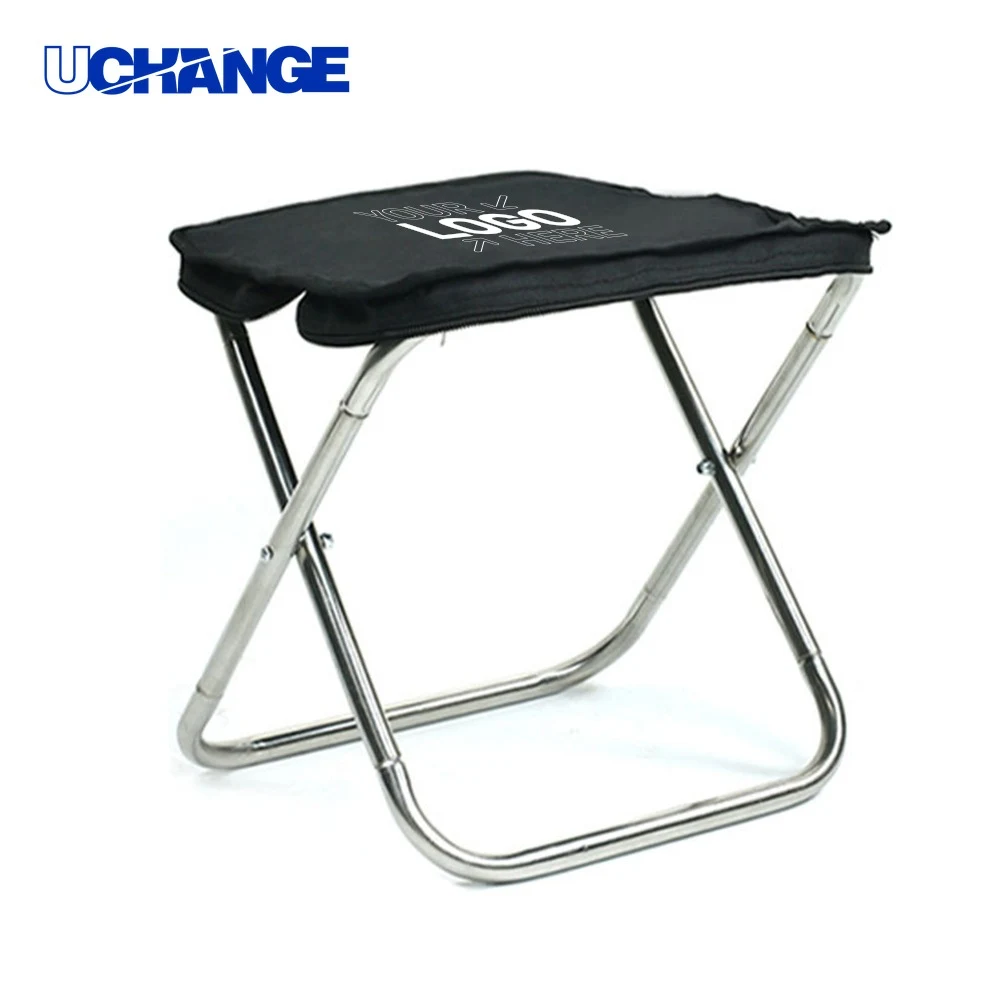 Folding Stool Camping Chair with Storage Bag 1