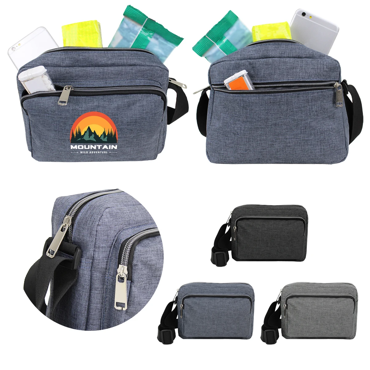 Multi-Pocket Hip Pouch 1