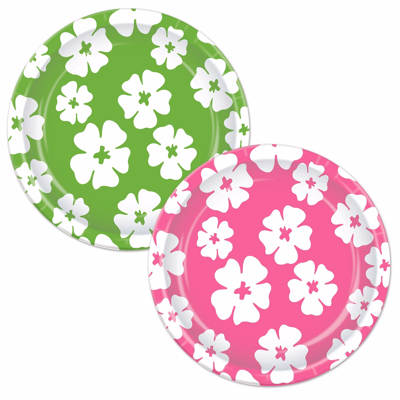 Hibiscus Plates