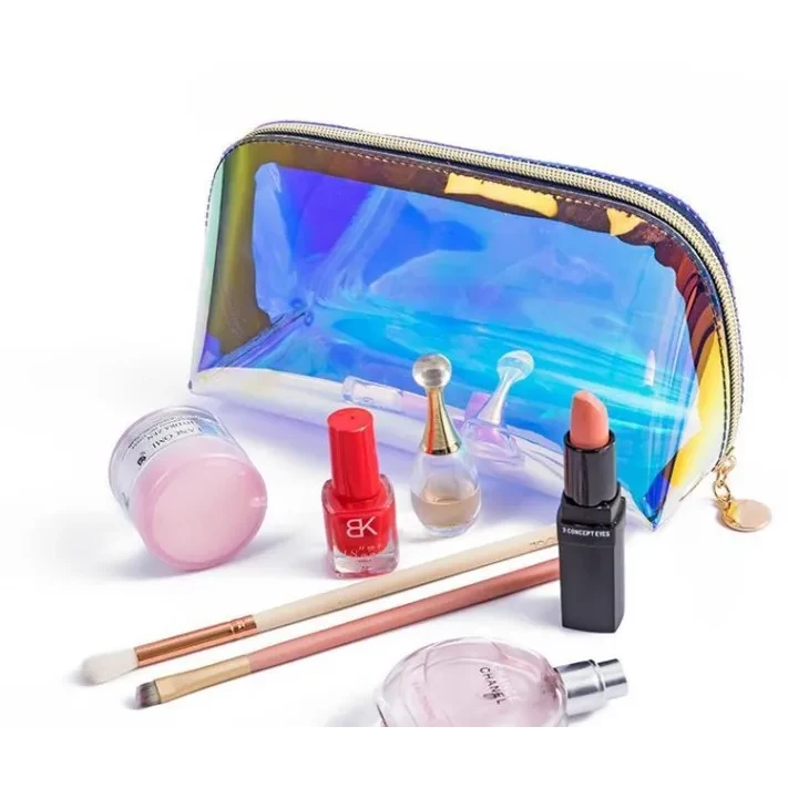 Holographic TPU Cosmetic Makeup Toiletry Bag 1