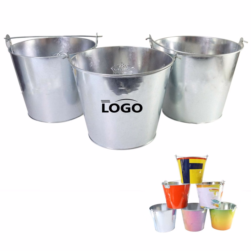 5L Ice Beer Wine  Bucket Tongs Tub
