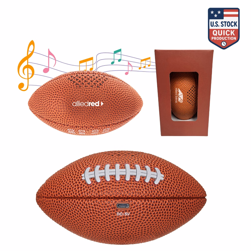 SonicWave Sports Football Bluetooth Speaker