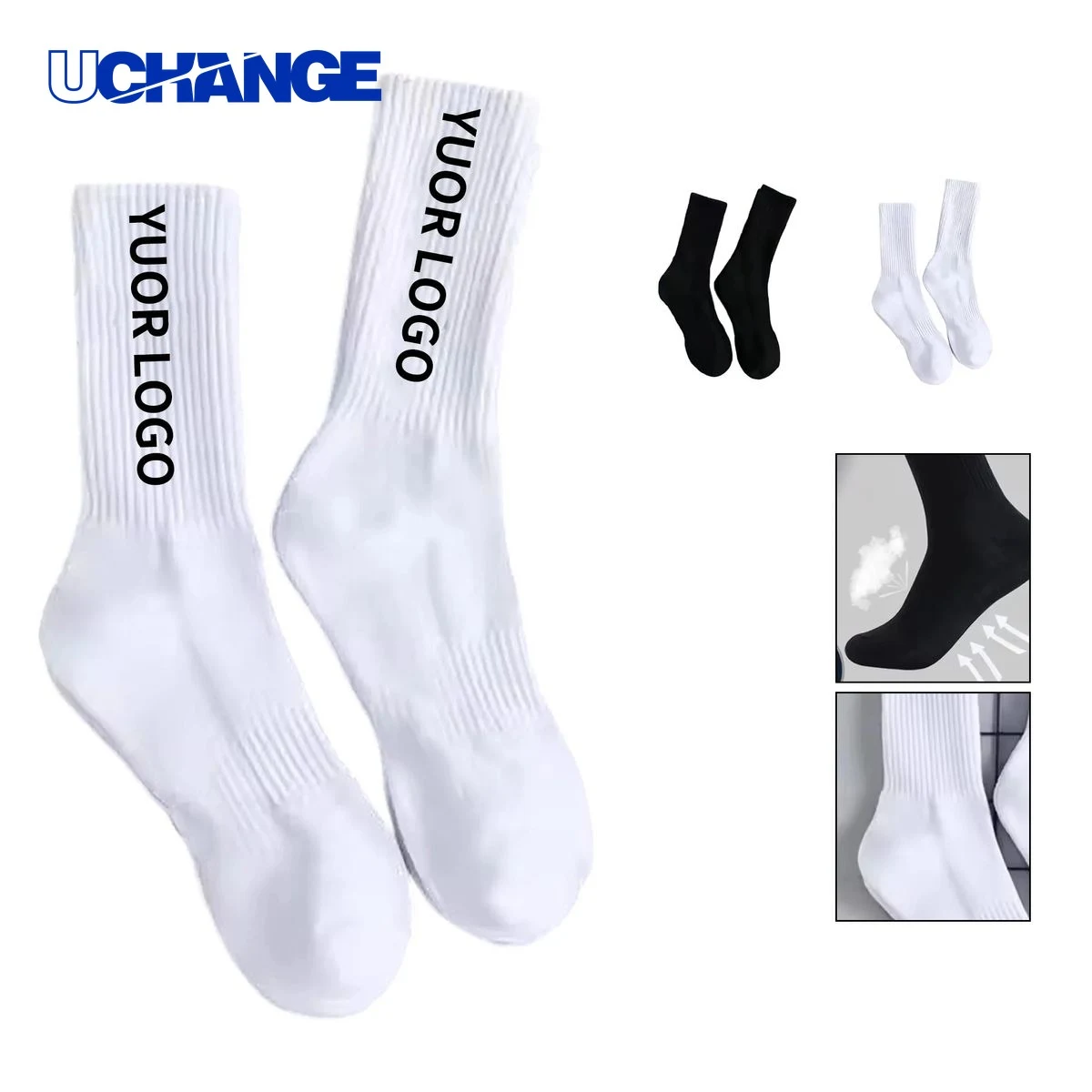 Breathable Cotton Socks with Multiple Color Options for Daily Wear 1