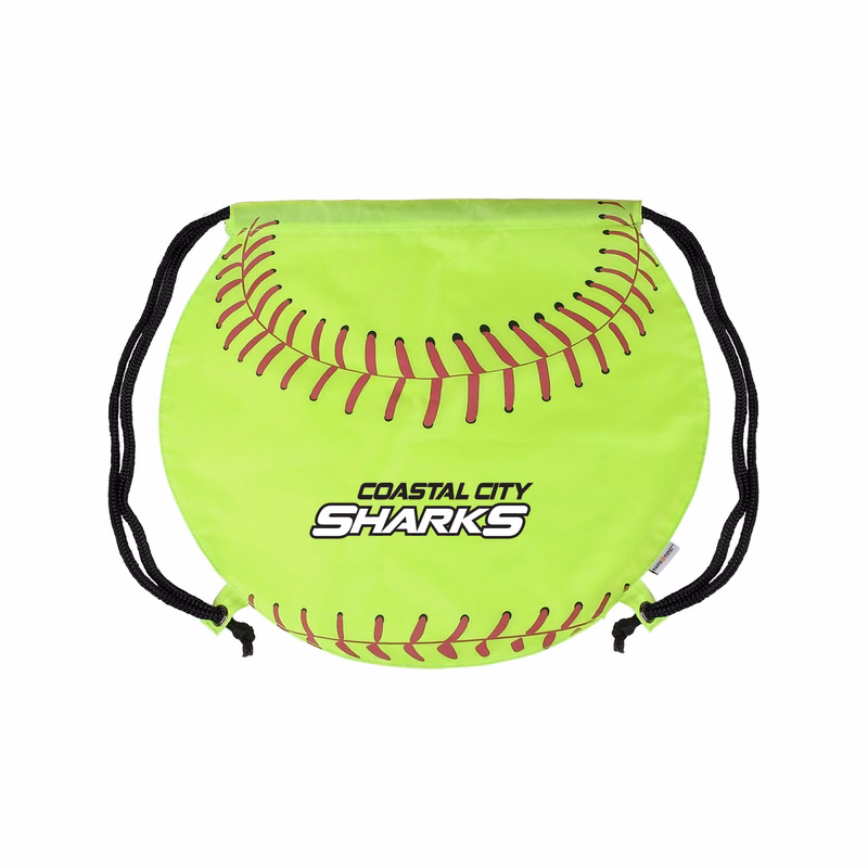 Softball Drawstring Bag