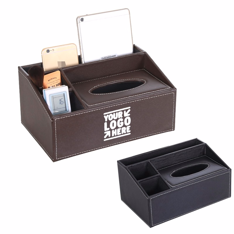 Multifunctional Creative Leather Tissue Box