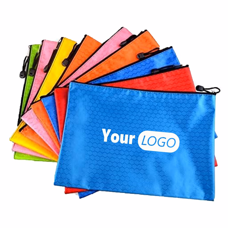 A4 Zip Document Filing Folder