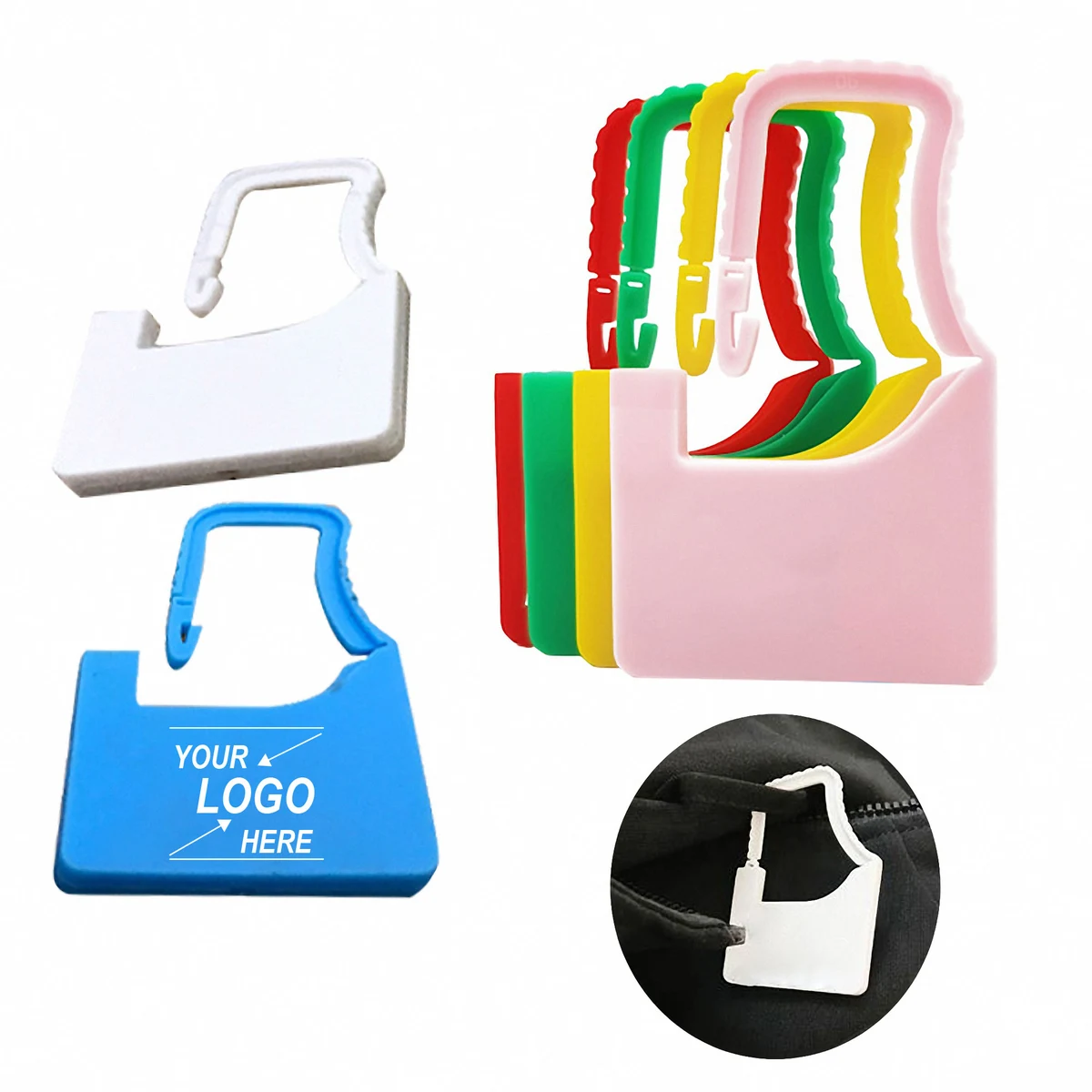 Anti-Tamper Self-Locking Disposable Clothing Seal 1