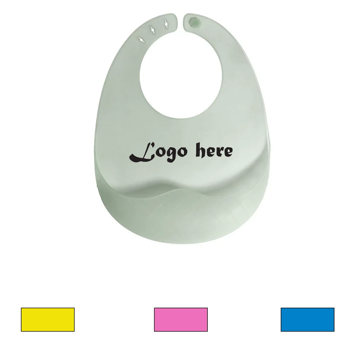 Food Dust-Proof And Water-Proof Silicone Bib 1