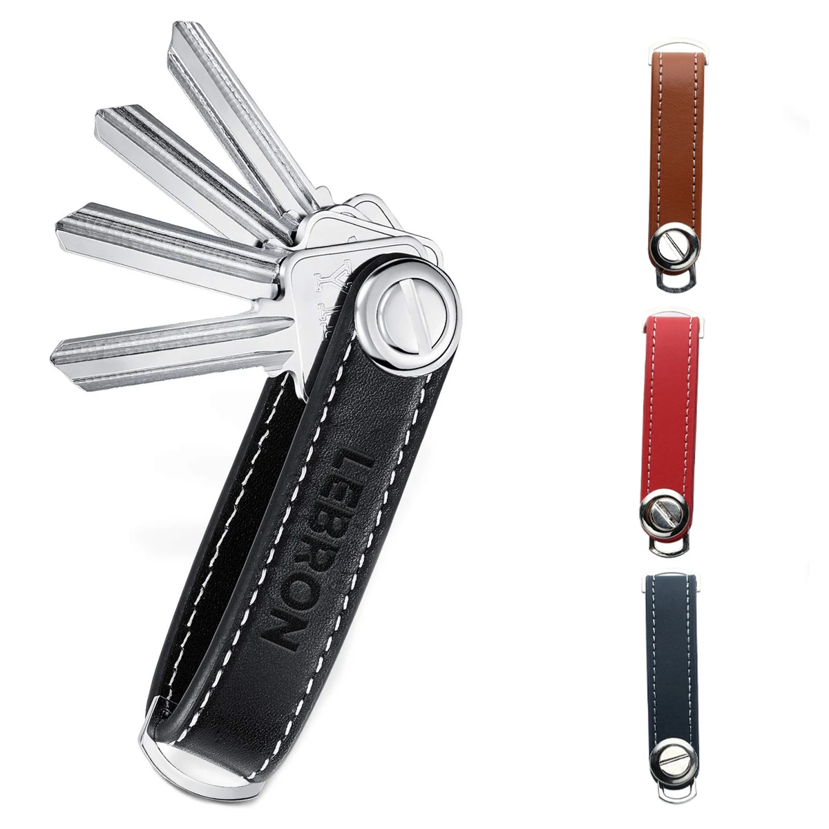 Genuine Leather Key Organizer 1