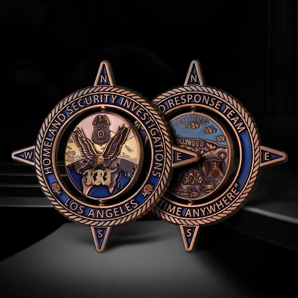 Spinner Challenge Coin 1