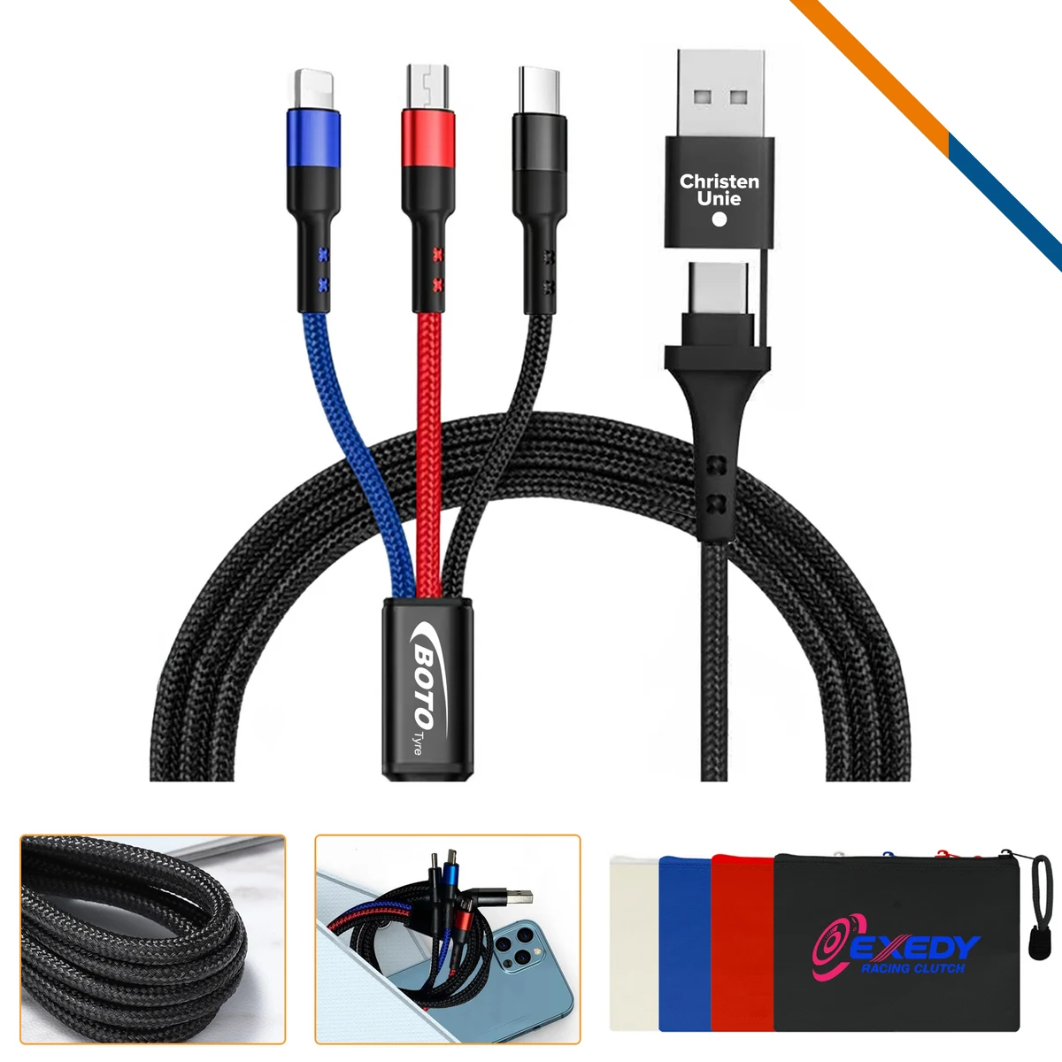 Ganear 5in1 Fast Charging Cable 1