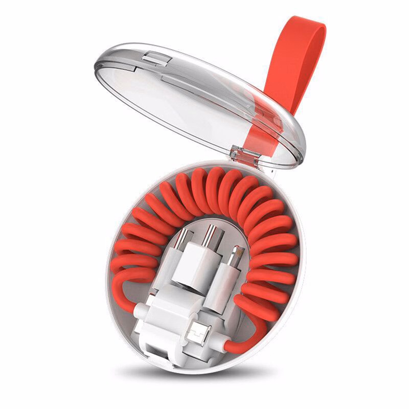 Spring Phone Charger Cable