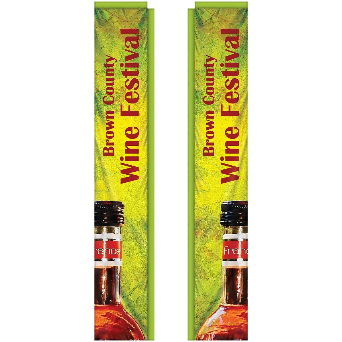 2' X 12' Double Sided Windchaser Flag 1