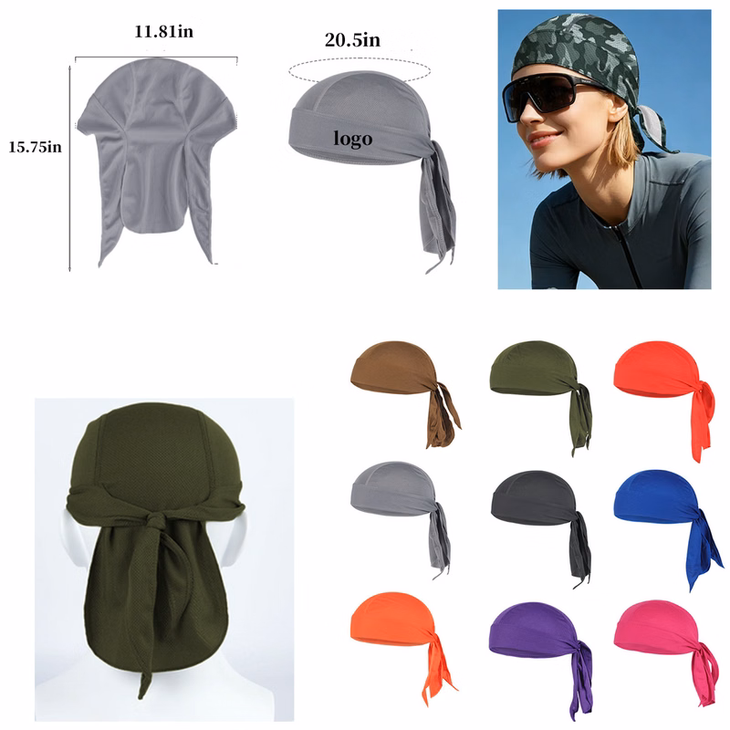 Breathable Quick Dry Cycling Pirate Cap