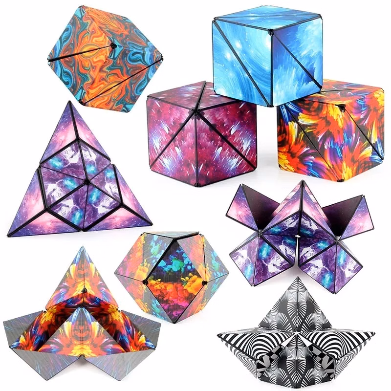 Shape Shifting Puzzle Cube