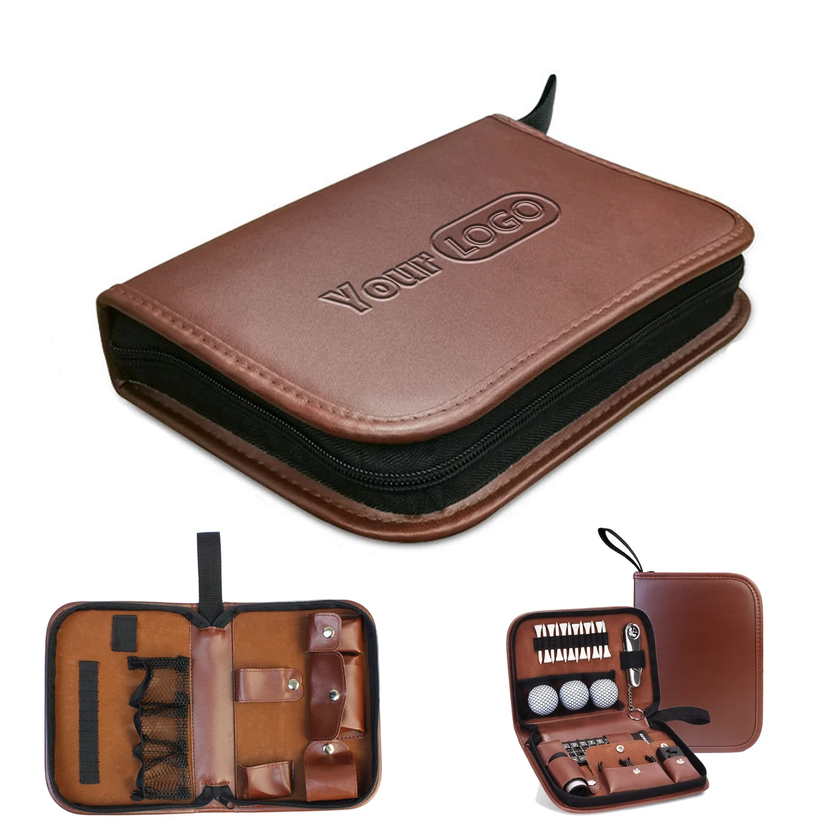 PU Leather Golf Organizer Case 1