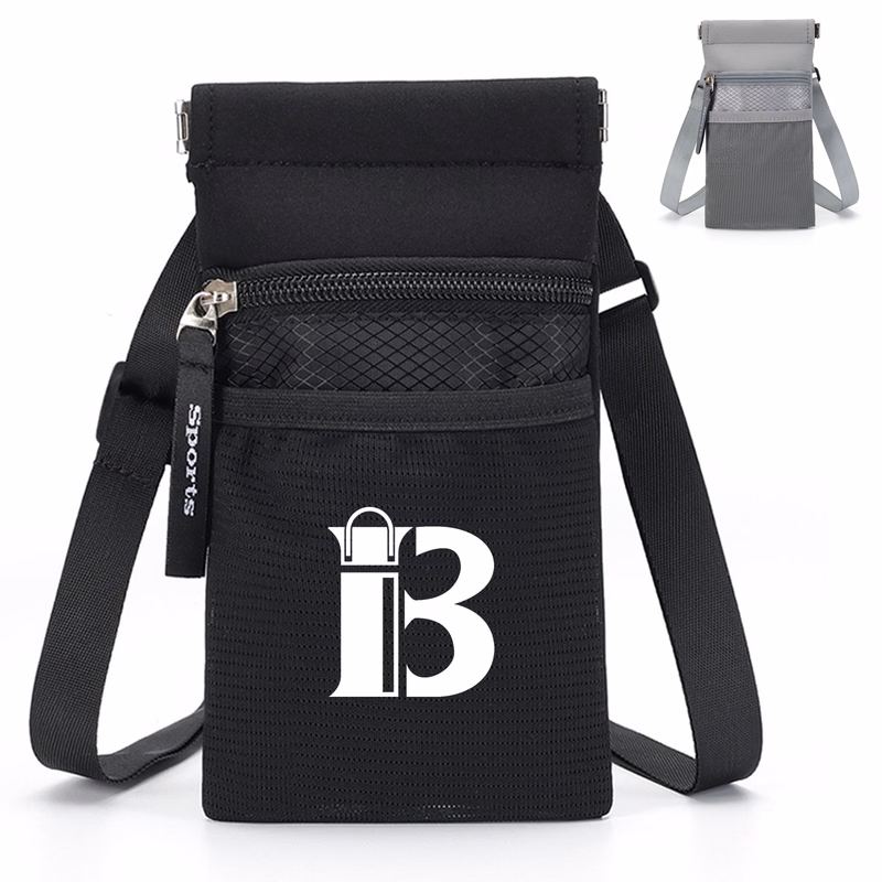 Oxford Single-Shoulder Crossbody Passport Bag