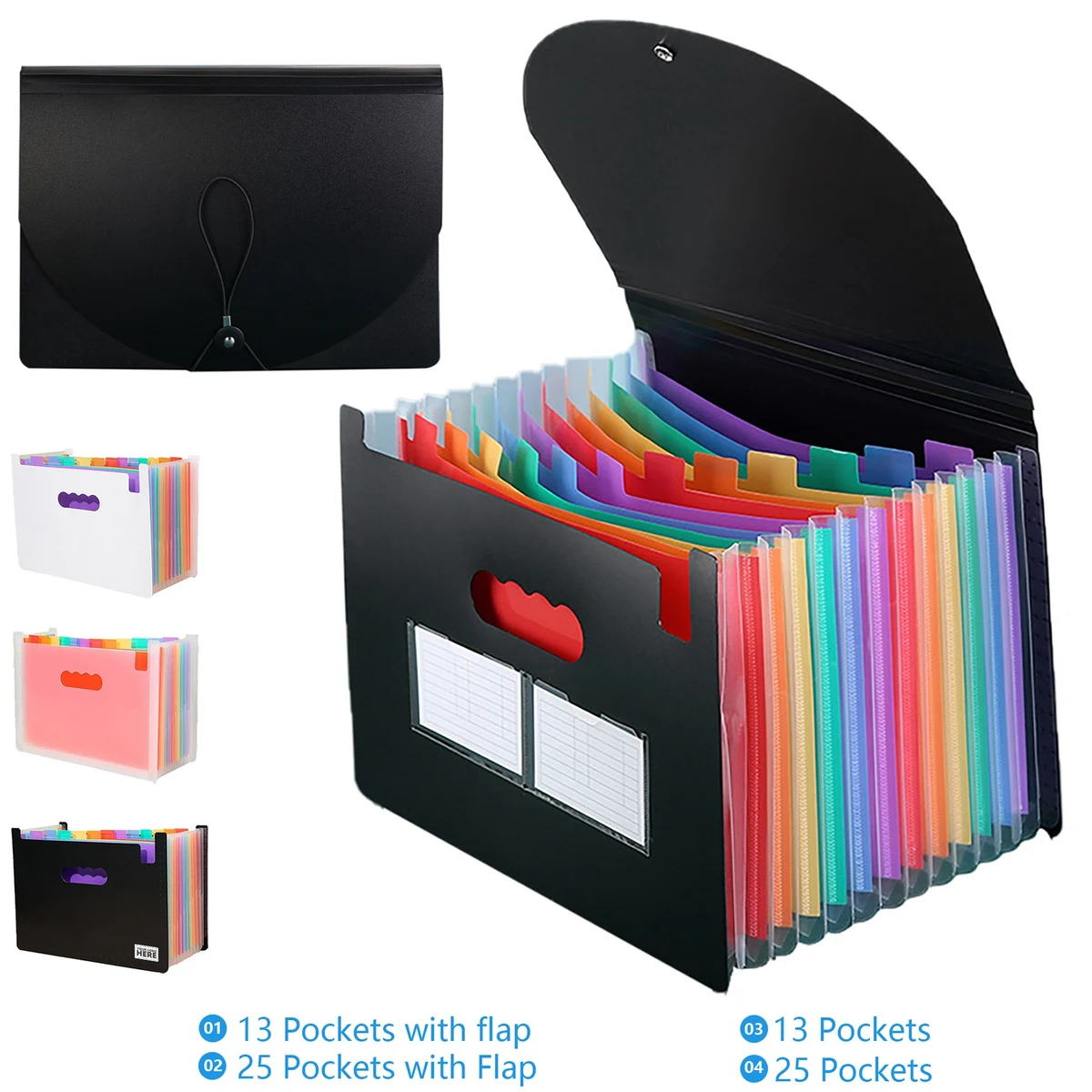 Expandable File Folder Organizer 1